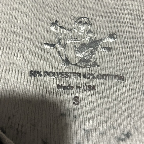 Vintage True Religion Y2K distressed burnt out, metallic tank muscle top - Picture 3 of 10